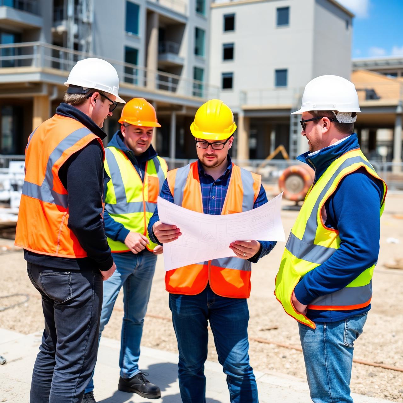 PSS Constructions team on site